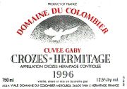 CrozesHermitage-DomColombier-cuvGaby