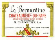 Chateauneuf-Chapoutier-Bernardine