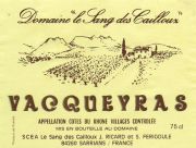 Vacqueras-SangCailloux
